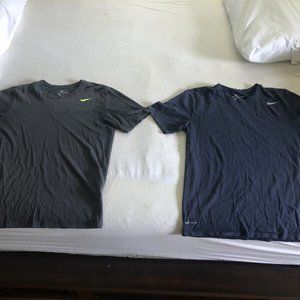 Men`s Nike Dri Fit T- Shirts -Lot of 2